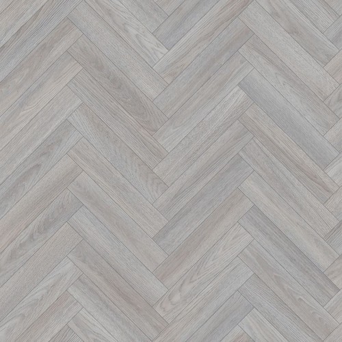 Grey oak herringbone vinyl - herringbone,