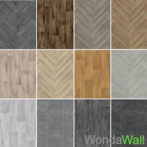 Vinyl flooring felt - felt, back